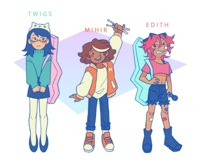 Punk Rock Paranormal - Cast